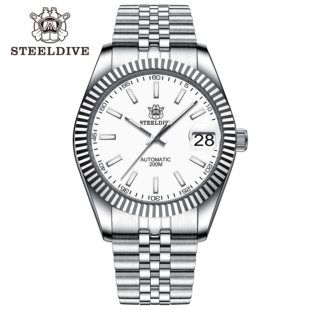 Seiko Watch Prospex - STEELDIVE-Montre Mécanique existent avec Bracelet, Turquoise