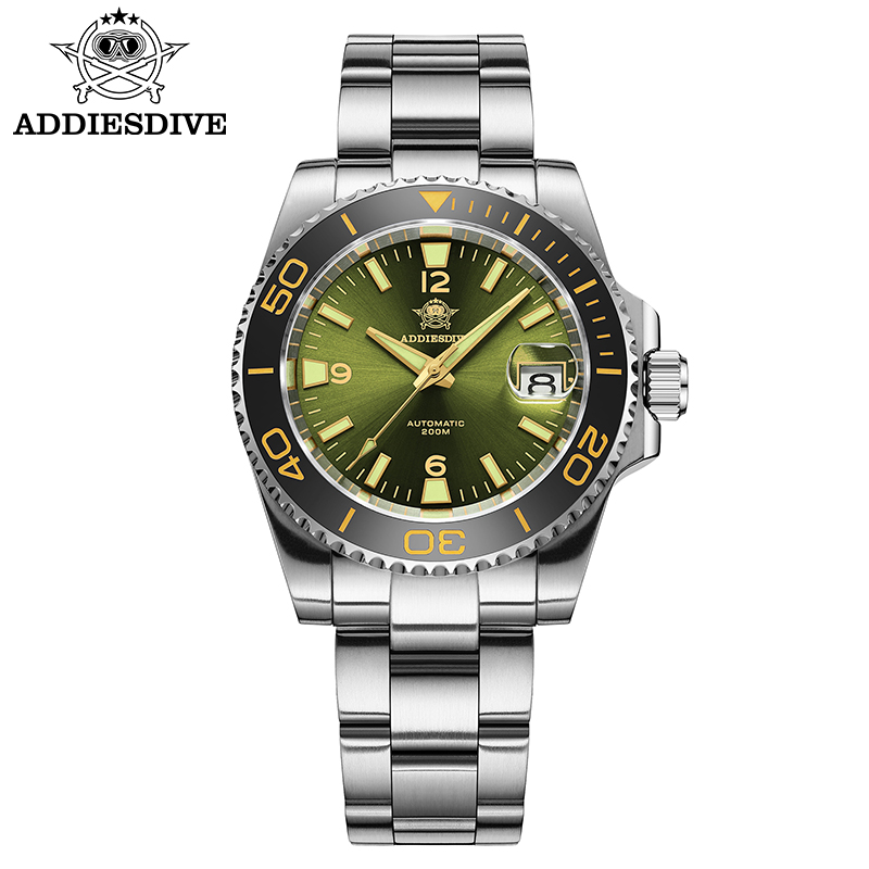 Stainless Bracelet Diver - ADDIESDIVE nouvelle montre de plongée cadeau