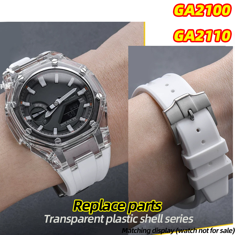 Casio Watch G-Shock Ga-2100 - Bande de montre en caoutchouc modifiée