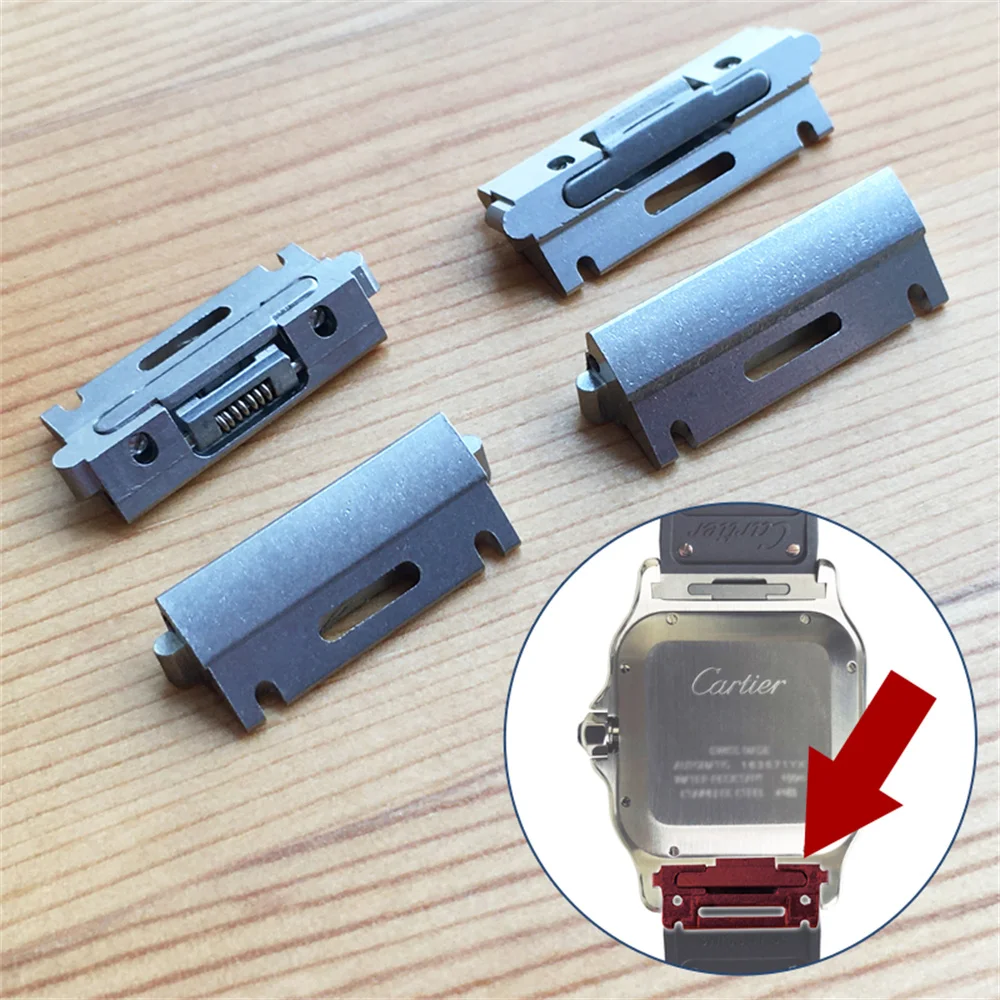 Cartier Watch Santos - Connecteur adaptateur parfaitement adapté pour montre