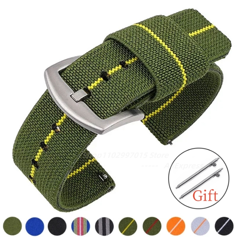 Nato Strap Nylon - Bracelet de montre en Nylon 18mm