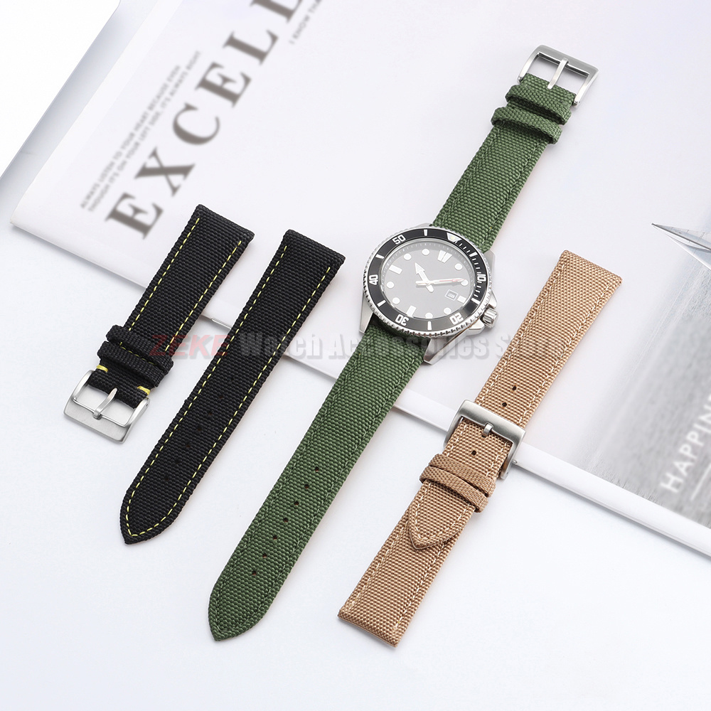 Bracelet de montre en toile de - Leather Strap Quick Release avis et prix