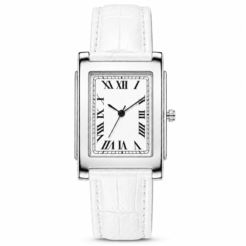 Montre à quartz analogique pou - Leather Watch Band Men avis et prix