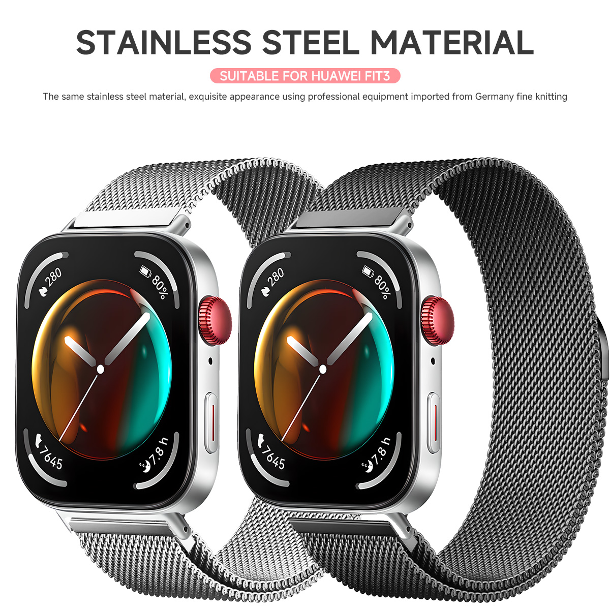 Bracelet magnétique milanais e - Milanese Loop Magnetic avis et prix