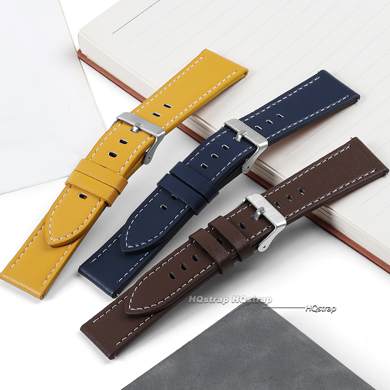 Bracelets de montre en cuir de - Leather Strap Quick Release avis et prix