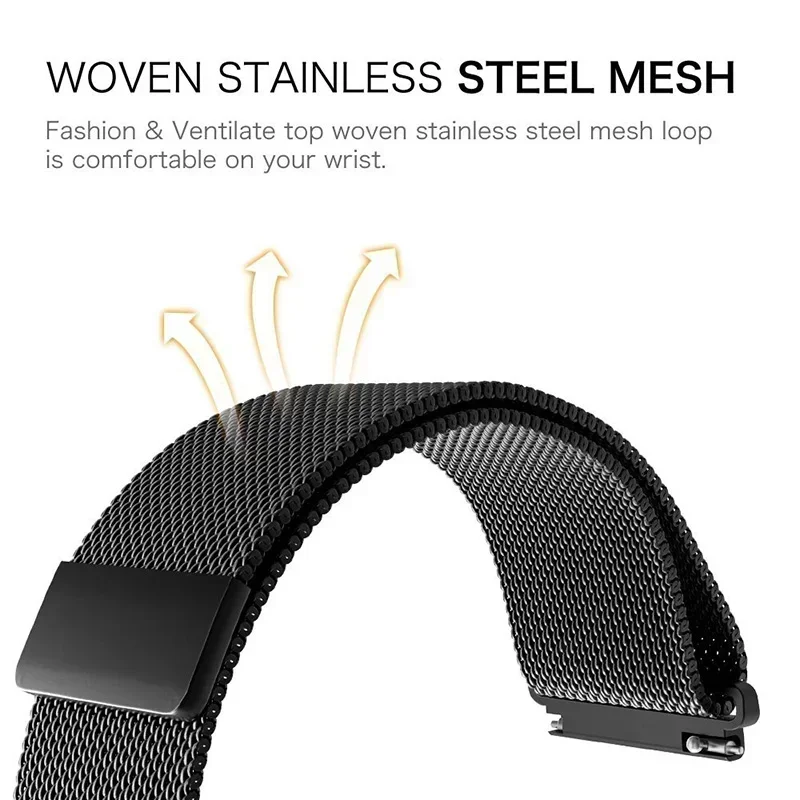 Bracelet à boucle milanaise de - Milanese Loop Magnetic avis et prix