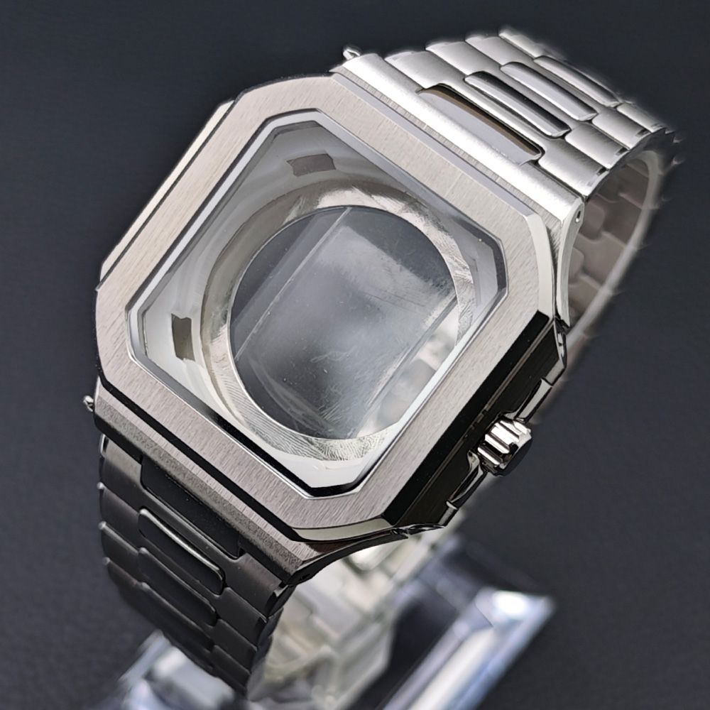 Boîtier de montre carré en aci - Seiko Watch 5 Sports avis et prix