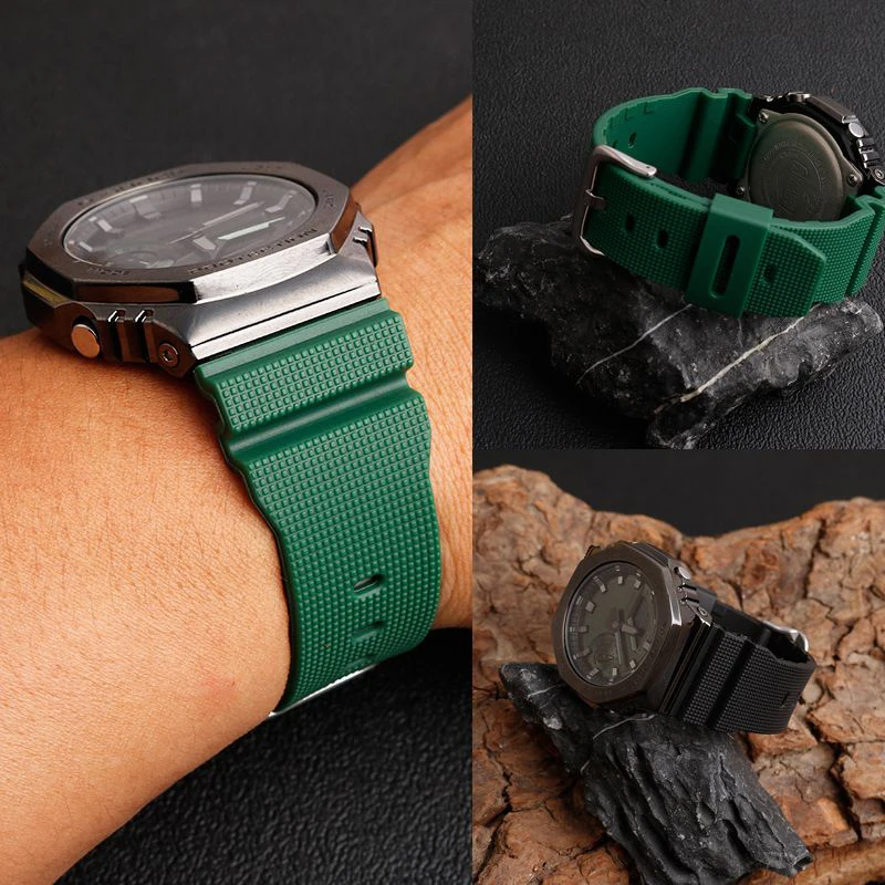 Bracelet de montre en caoutcho - Casio Watch G-Shock Ga-2100 avis et prix