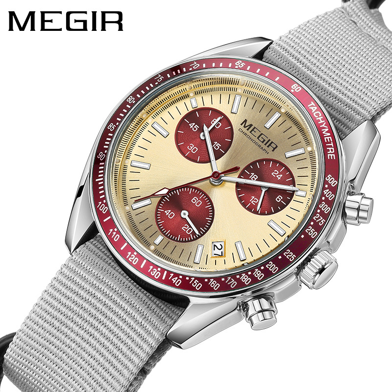 MEGIR 2247 Nouvelle montre de  - Canvas Strap Watch avis et prix