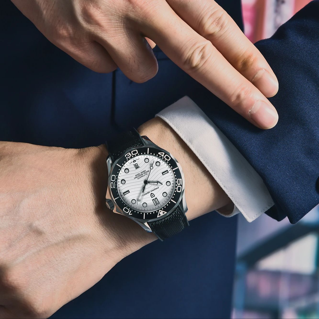 Montre mécanique pour homme PA - Rubber Strap Diver avis et prix
