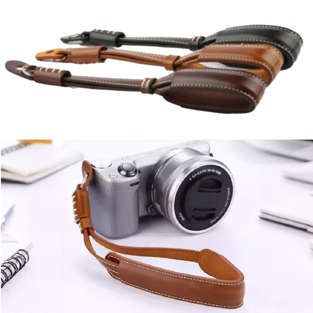 Dragonne de poignet d'appareil - Leather Strap Quick Release avis et prix
