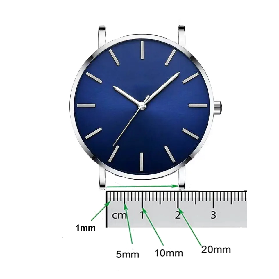 Bracelet en cuir denim pour br - Canvas Strap Watch avis et prix