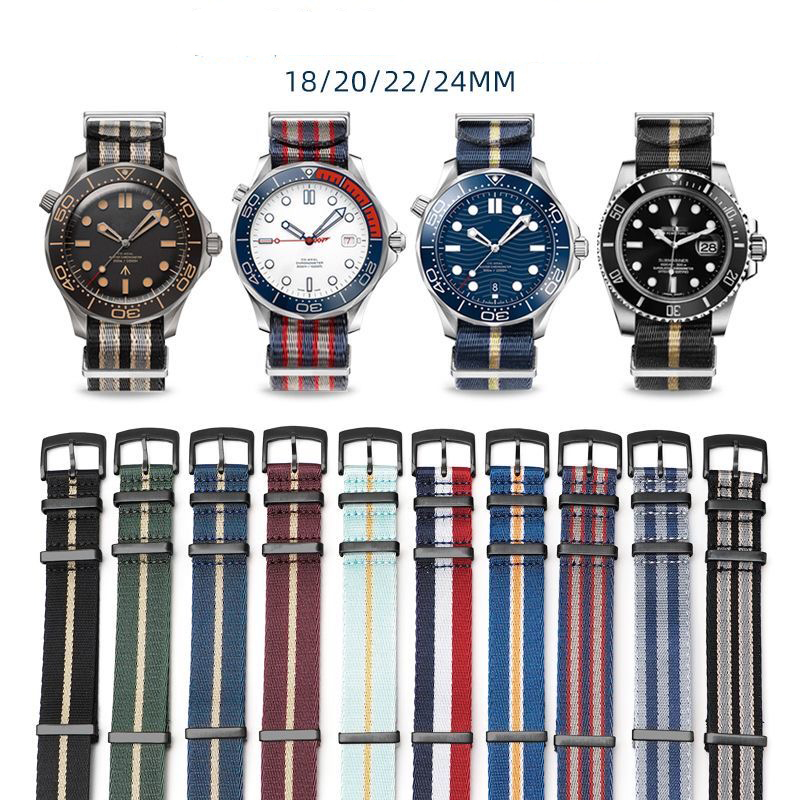 Bracelet de montre en Nylon su - Nato Strap Nylon avis et prix