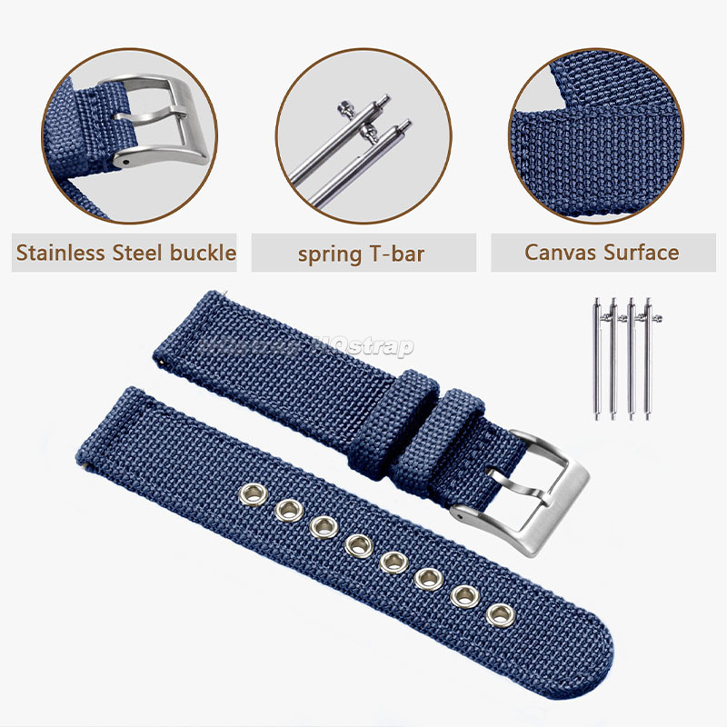 Bracelet en Nylon 18mm 20mm 22 - Nato Strap Nylon avis et prix
