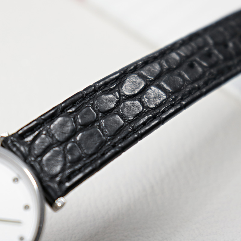 Bracelet en cuir véritable cro - Cartier Watch Santos avis et prix