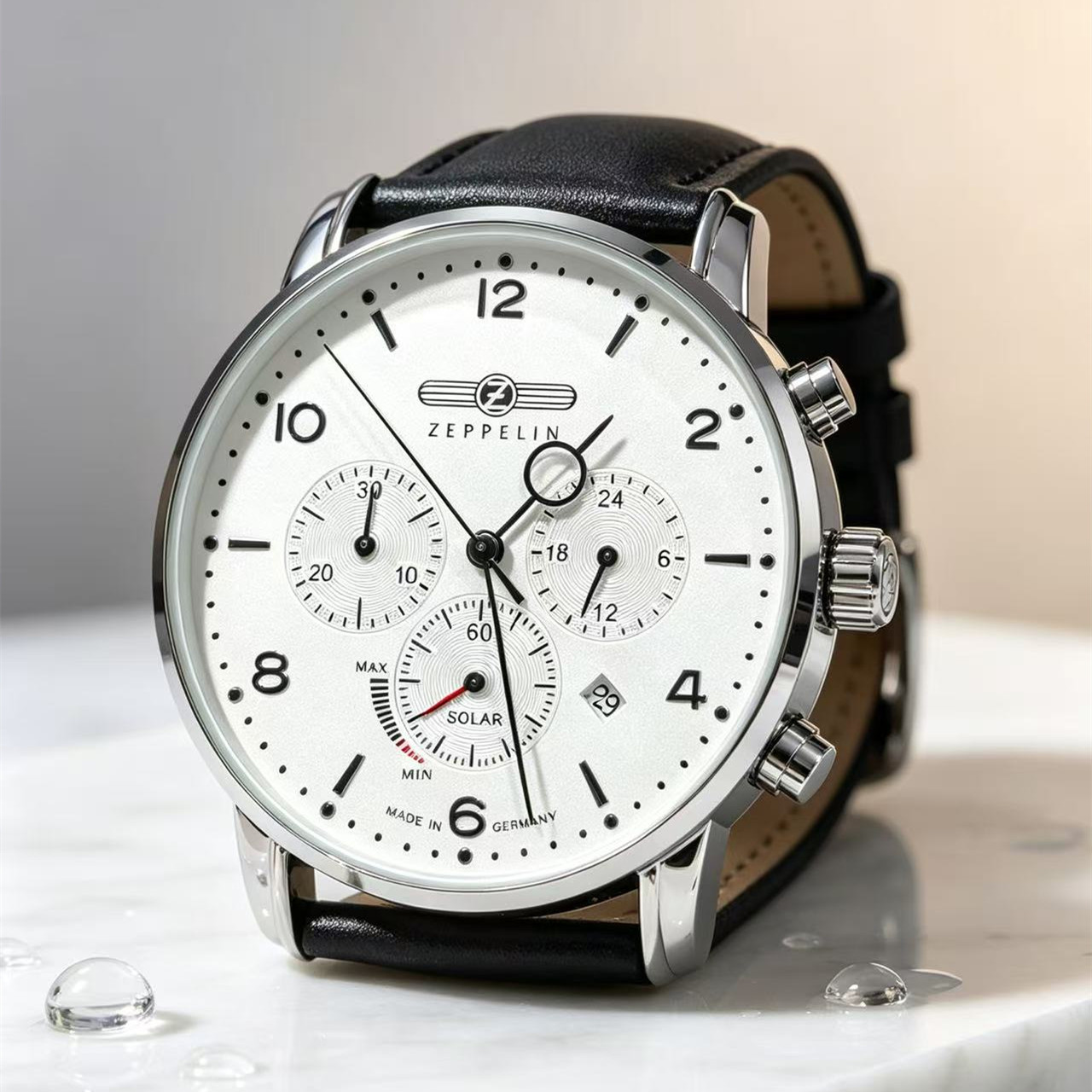 Montre pour homme Zeppelin Air - Leather Watch Band Men avis et prix