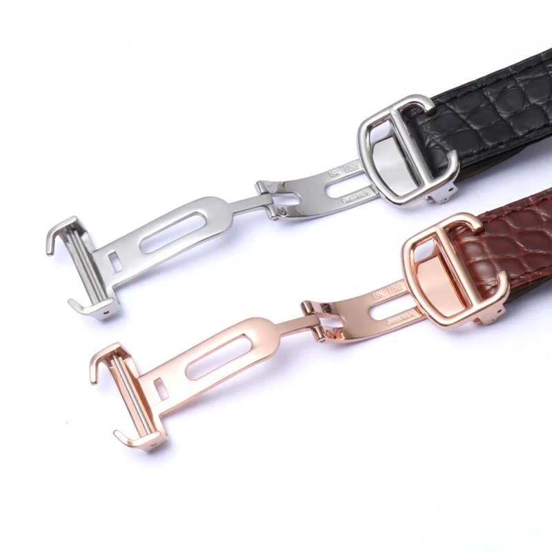 Bracelet de montre en cuir vér - Cartier Watch Santos avis et prix